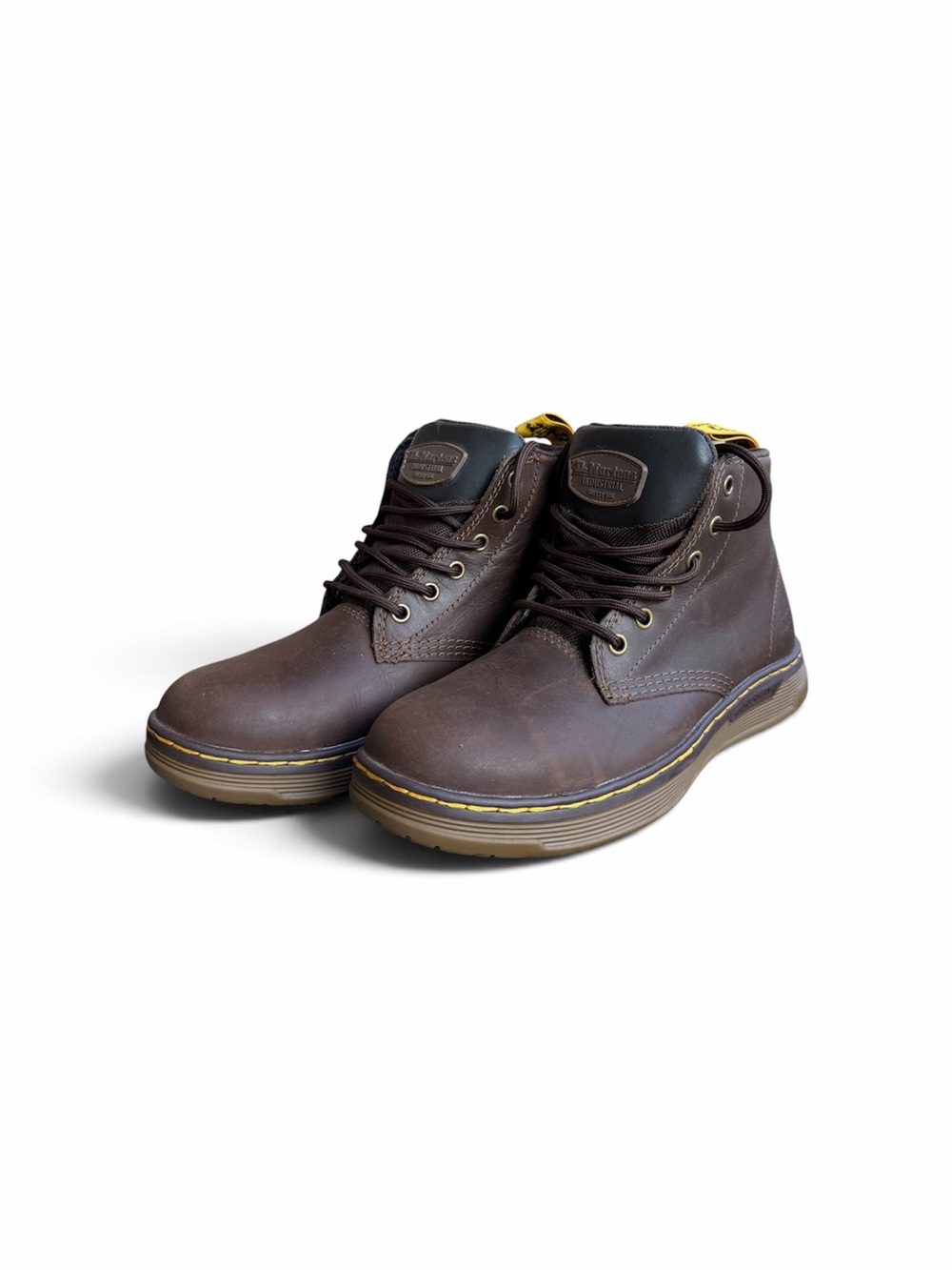 Dr. Martens AirWair Men's Dark Brown Leather Chukka Boots